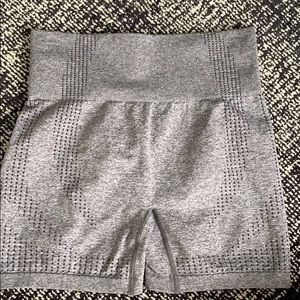 Gray yoga shorts size small